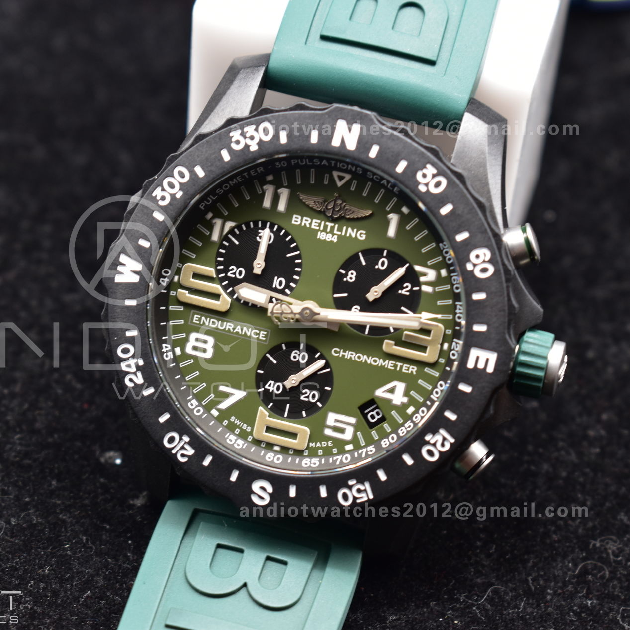 OF Factory Breilting Endurance Pro 44mm Green